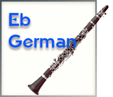 Eb-Klarinette - Deutsches System
