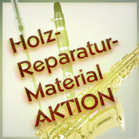 Reparaturmaterial Holzblasinstrumente-Aktionenen