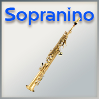 Kunststoff-Blatt Sopranino-Sax
