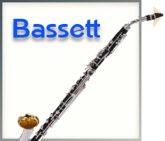 Pad set for Bassethorn