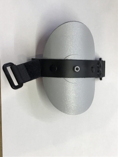 Lower part children for transverse flute eyeNotes or Lyra (aluminum plate with Velcro fastener)