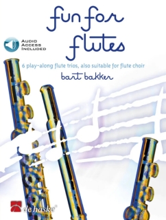 Fun for Flutes von Bart Bakker - DeHaske, inkl Online Audio