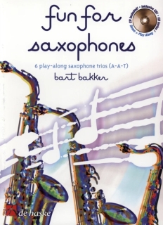 Fun for Saxophones von Bart Bakker - DeHaske, inkl CD