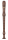 Moeck 2203 Rondo C Soprano Baroque Recorder Pear tree stained