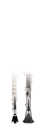 HERCULES HCDS-640BB flute stand / clarinet stand, foldable, bag