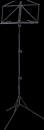 HERCULES HCBS-030BB music stand, compact foldable, black,...