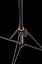 HERCULES HCBS-030BB music stand, compact foldable, black,...