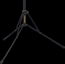 HERCULES HCBS-030BB Notenständer, kompakt faltbar, schwarz, Tasche