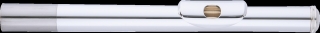 JUPITER JJFLH-700S-1 headjoint, straight, silver-plated