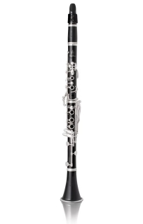 F.A. UEBEL Excellence Bb clarinet, grenadilla, silver-plated