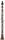 F.A. UEBEL Model Superior Bb Clarinet German System Mopane Wood silver-plated