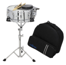 MAJESTIC MJAK14D Snare & Practice Pad Kit,...