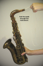 Hodge Seiden-Altsaxophon-Durchziehwischer