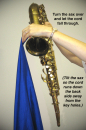 Hodge Silk Tenor Saxophone Swab