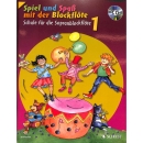 Spiel und Spass mit der Blockflöte Band 1 mit CD