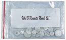 F.A.Uebel Mod. 611 Pad Set for Bb Clarinet (13 Pads)