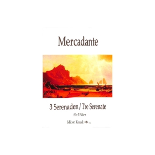 Mercadante - 3 Serenaden für 3 Flöten