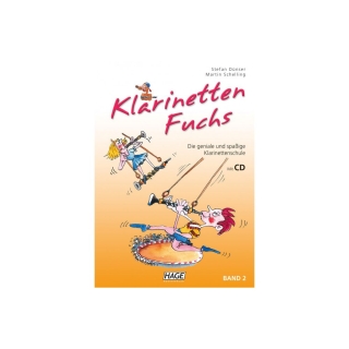 Klarinetten-Fuchs Band 2 incl CD - DUENSER STEFAN