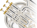 Besson BE2056-2G-0 “Prestige” 4-valve tenor horn (baritone horns) silver-plated
