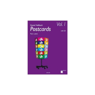 Postcards 1 von Daniel Hellbach, Querflöte und Klavier, inkl CD