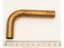 Zug-Knie Messing D=14 mm