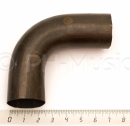 Pull knee brass D=25 mm shortly