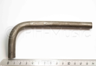Zug-Knie gekröpft Neusilber D=12 mm