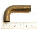 Zug-Knie Messing D=12,1 mm