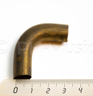 Pull knee brass D=11,5 mm shortly