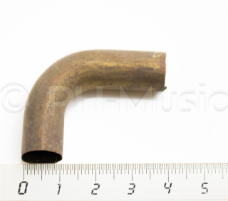 Zug-Knie Messing D=11,5 mm