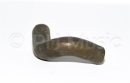 Bent brass knee joint, D=14 mm