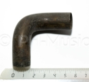Bent brass knee joint, D=17 mm