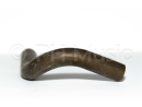 Bent brass knee joint, D=14,5 mm