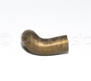 Bent brass knee joint, D=11,8 mm