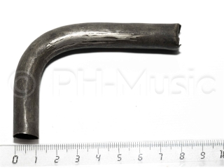 Zug-Knie Neusilber D=13,5 mm
