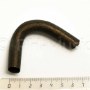 Bent brass knee joint, D=12 mm