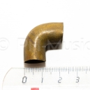 Zug-Knie Messing D=12 mm kurz
