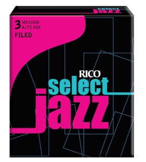 DAddario Select 3 Medium JAZZ Filed Sopran-Saxophon-Blätter (1 Stück) Lagerabverkauf