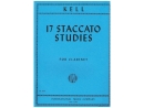 17 STACCATO STUDIES for clarinet - Kell