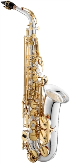 Jupiter JAS-1100SGQ Performance Alto Saxophone silverplated body
