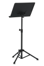 Gewa Orchesterpult schwarz (volle Platte)