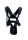 Rudolf Schwarz STU30H tuba shoulder strap in black, with a carabiner