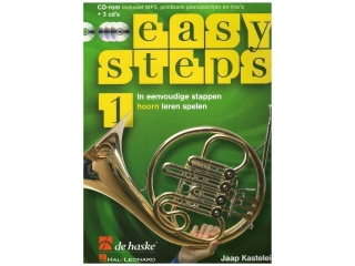 Easy Steps vol.1 für Horn (+CD-ROM +3CDs) von Jaap Kastelein