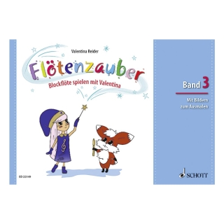 Flötenzauber 3 von Reider Valentina ohne CD,  SBFL