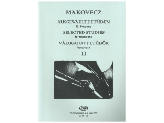 Ausgewählte Etüden Band II  für Posaune von Makovecz Pal