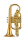 Jupiter JCR1100RQ Bb Kornett Goldmessing, lackiert, Performance Series