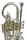 Jupiter JCR1100SQ Bb Kornett Messing, versilbert, Performance Series