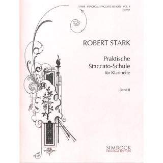 Praktische Staccato-Schule Band II - Robert Stark, für Klarinette