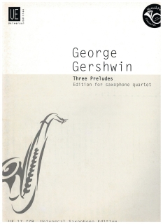 George Gershwin - 3 Preludes - Saxophonquartett SATB