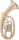 Josef Lidl LTH721-4GR DeLuxe-Line B-Tenorhorn Goldmessing mit Trigger